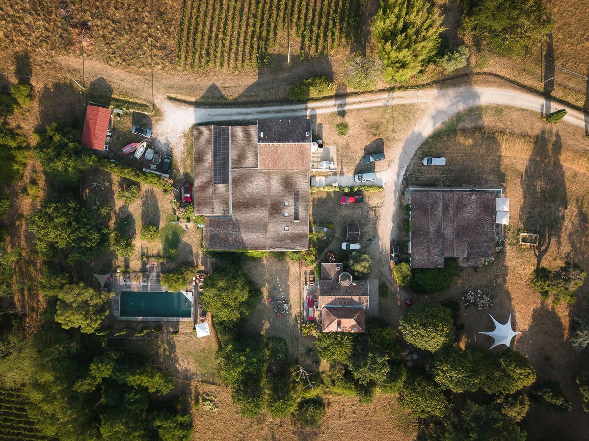Les Hauts de Compassant, the Green Room